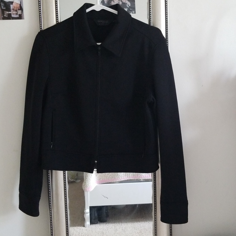 Black Zipper Jacket